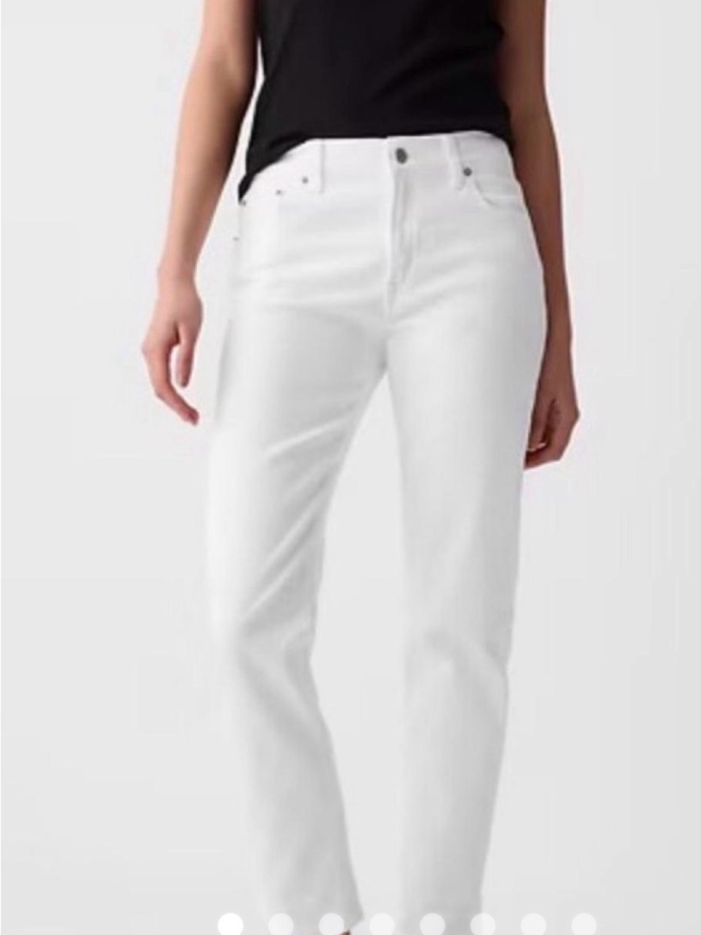 GAP White Sexy Boyfriend jeans 31R